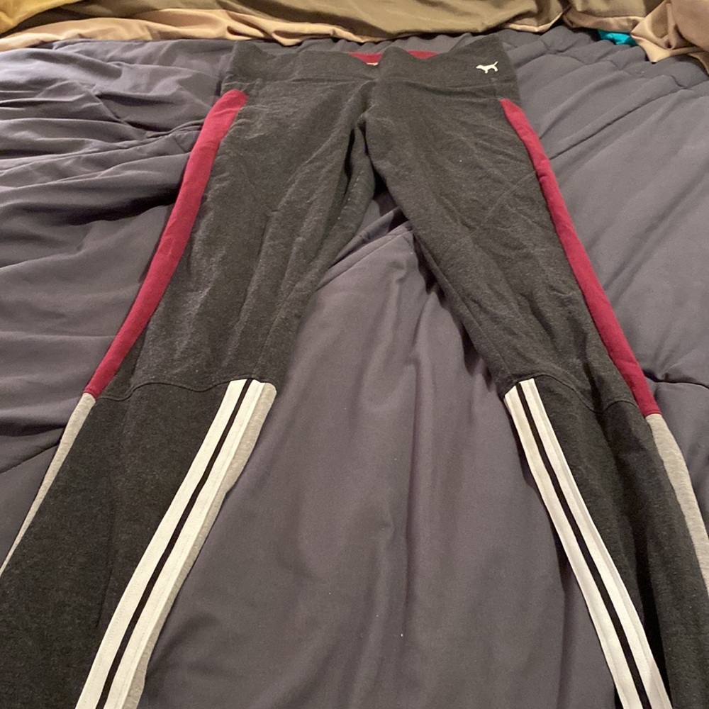 Pink workout leggings